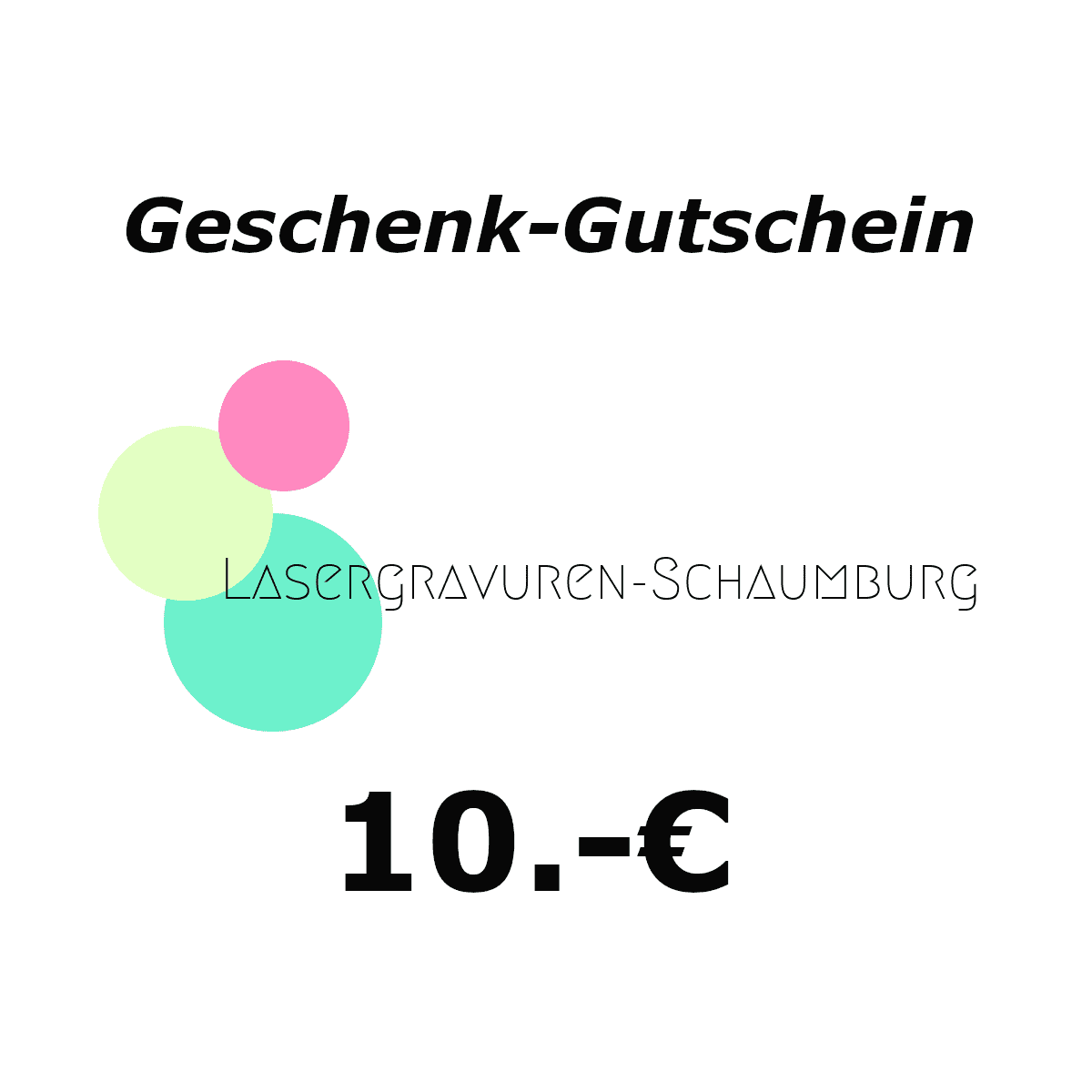 Lasergravur-Gutschein