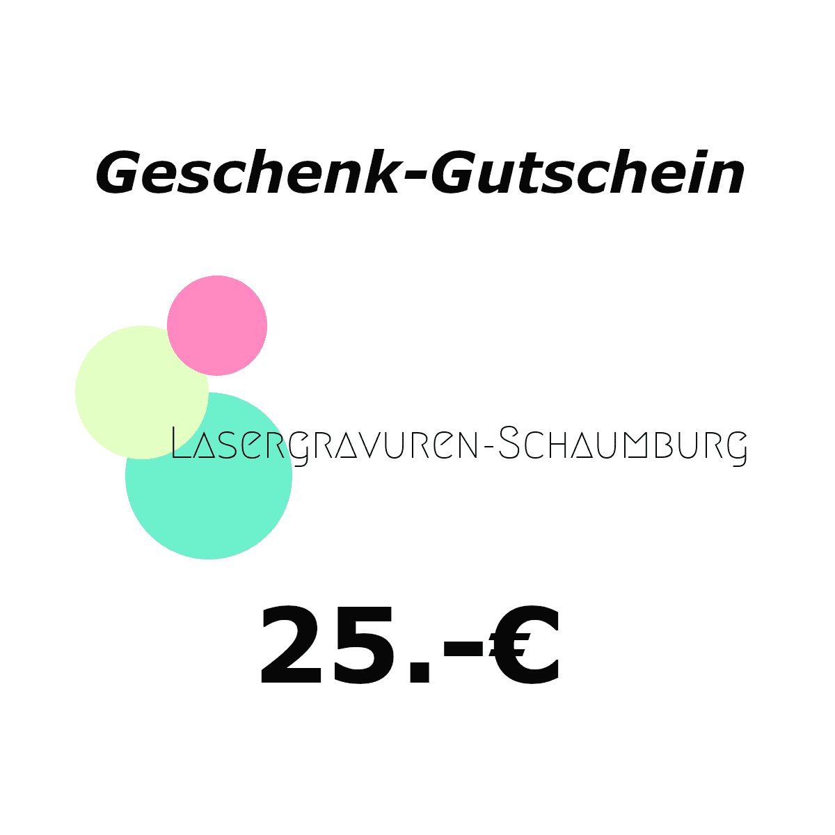 Lasergravur-Gutschein