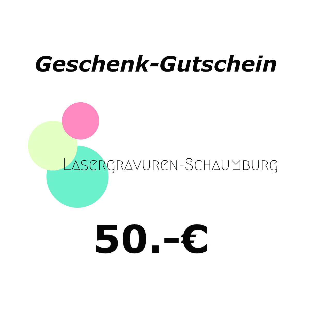 Lasergravur-Gutschein